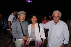 Ο επίτιμος πρόεδρος 2011 του Διεθνούς Ινστιτούτου Θεάτρου, Geong Ok Kim...